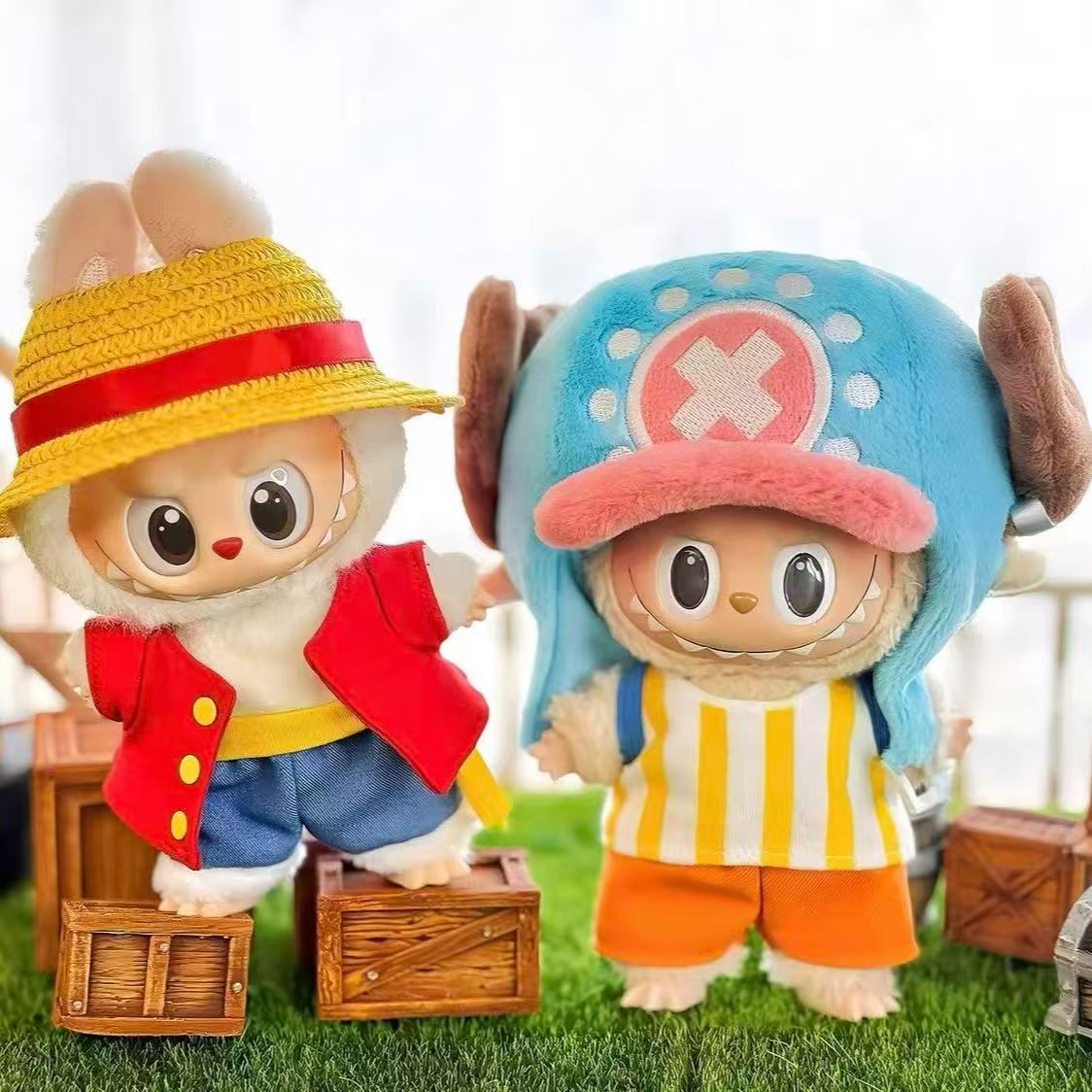 One Piece Labubu Outfit|Perfect Gift | Luffy and Choppet| Kids and Teenager Gift| Emotional Support