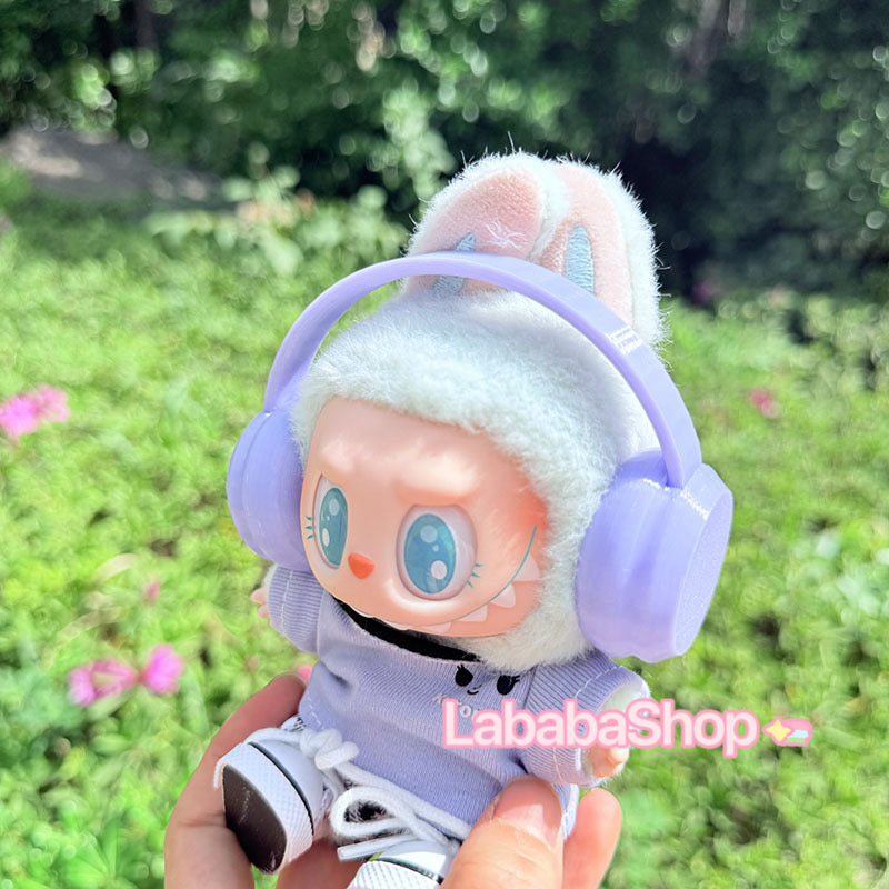 Labubu Headphones Multicolour| Stylish Accessory for Labubu| Birthday Gift|Unique Gift Idea