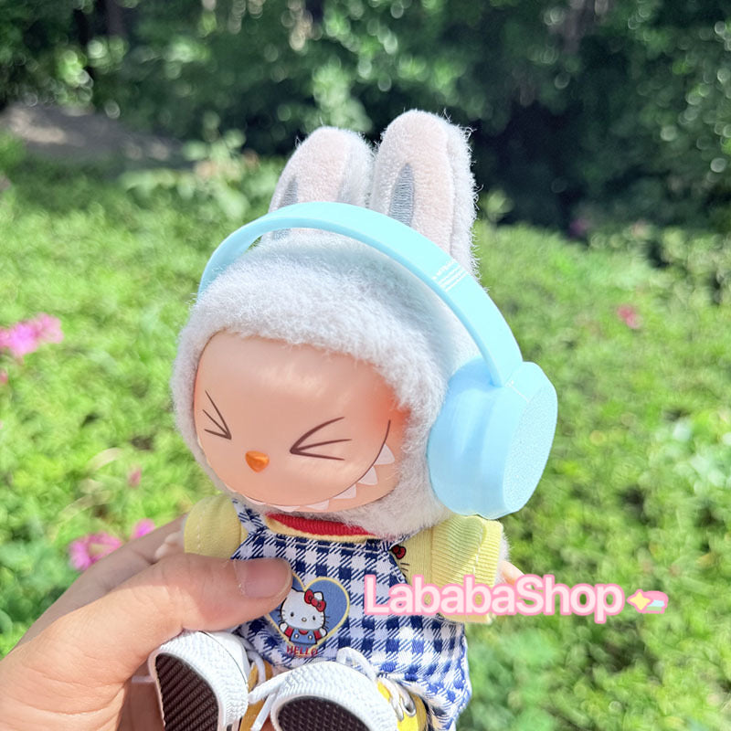 Labubu Headphones Multicolour| Stylish Accessory for Labubu| Birthday Gift|Unique Gift Idea