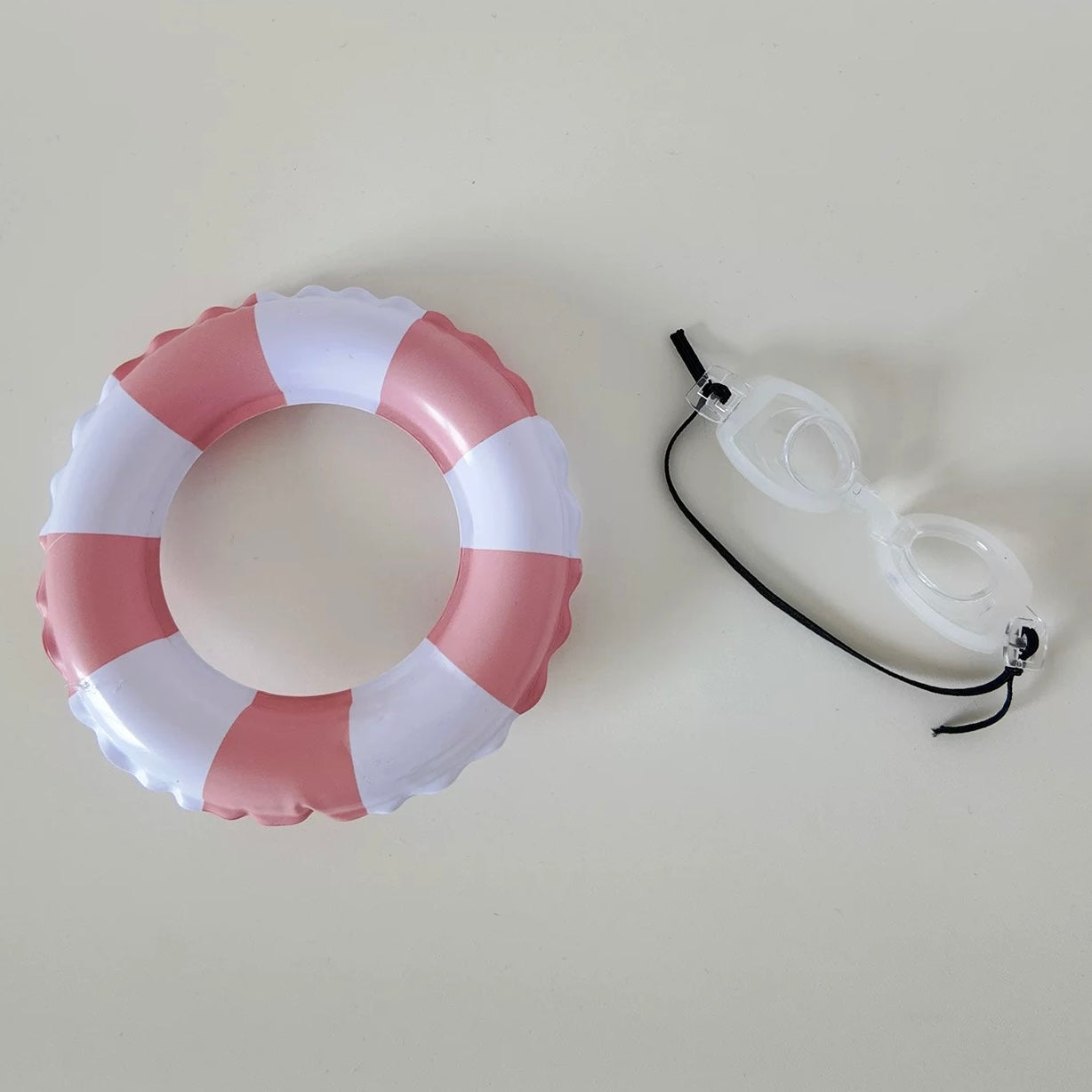 Labubu Swimming Outfit | Swimming Ring and Glasses | Perfect Birthday Gift | Nurse Gift | Emotional Support Plush Accessory