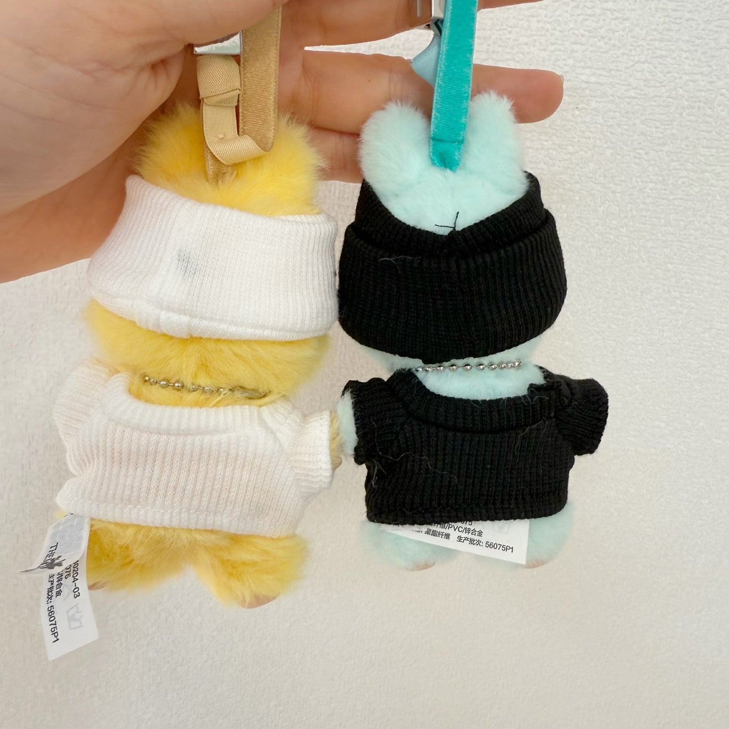 Mini Labubu Chrome Hearts Outfit|Beanie,Sweater,pants,necklace,sneakers|Perfect Gift | Emotional Support Plush Accessory