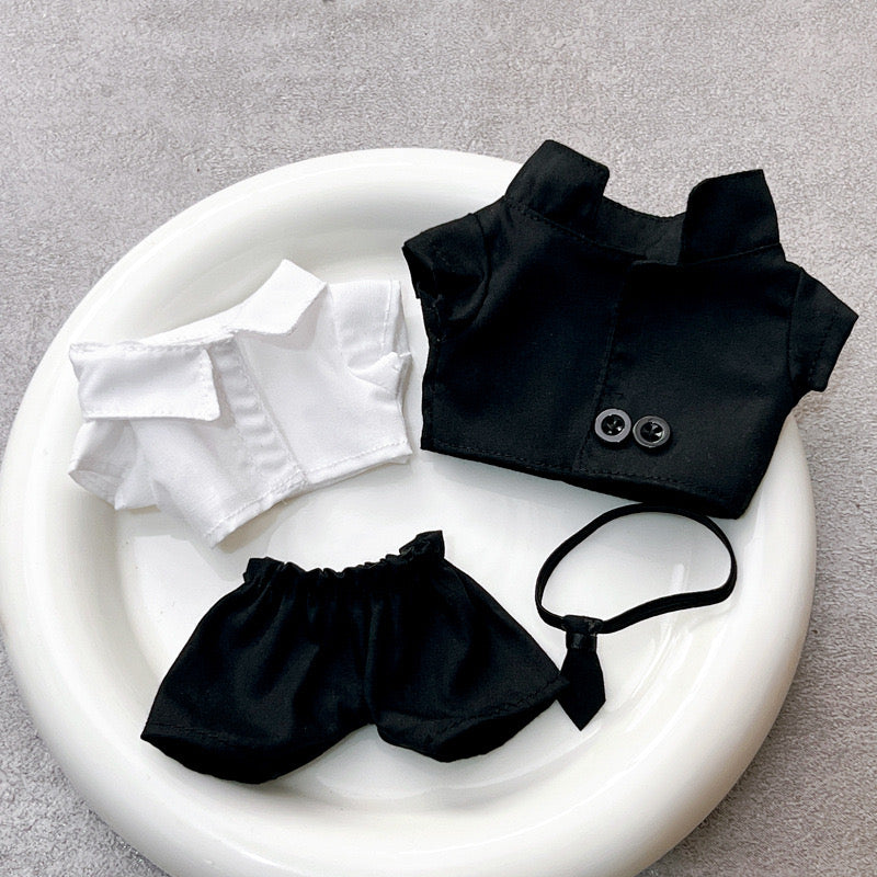 Labubu Suit Set |Men in Black Inspired Outfit | Black & White Suit with Sunglasses | Cool Birthday Gift| Perfect Gift