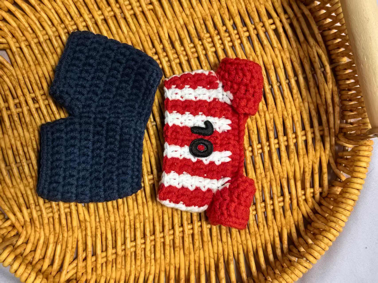 Chivas Labubu Jersey | Handmade Crochet| Labubu Soccer Jersey | Perfect Gift | Emotional Support Plush Accessory