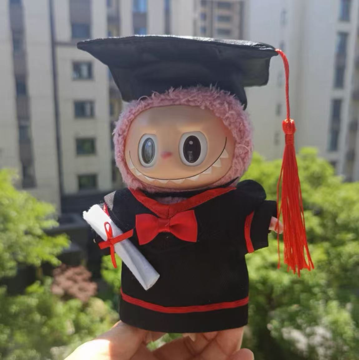 Labubu Graduation Gown and Hat Set| Graduation gown| Perfect Gift | Graduation Gift| Kids & Teenager Gift