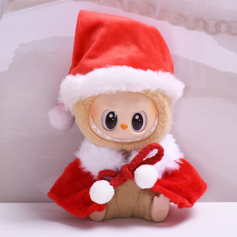 Christmas Labubu Outfit | Plush Outfit | Birthday Gift | Perfect Gift| Christmas Ornament