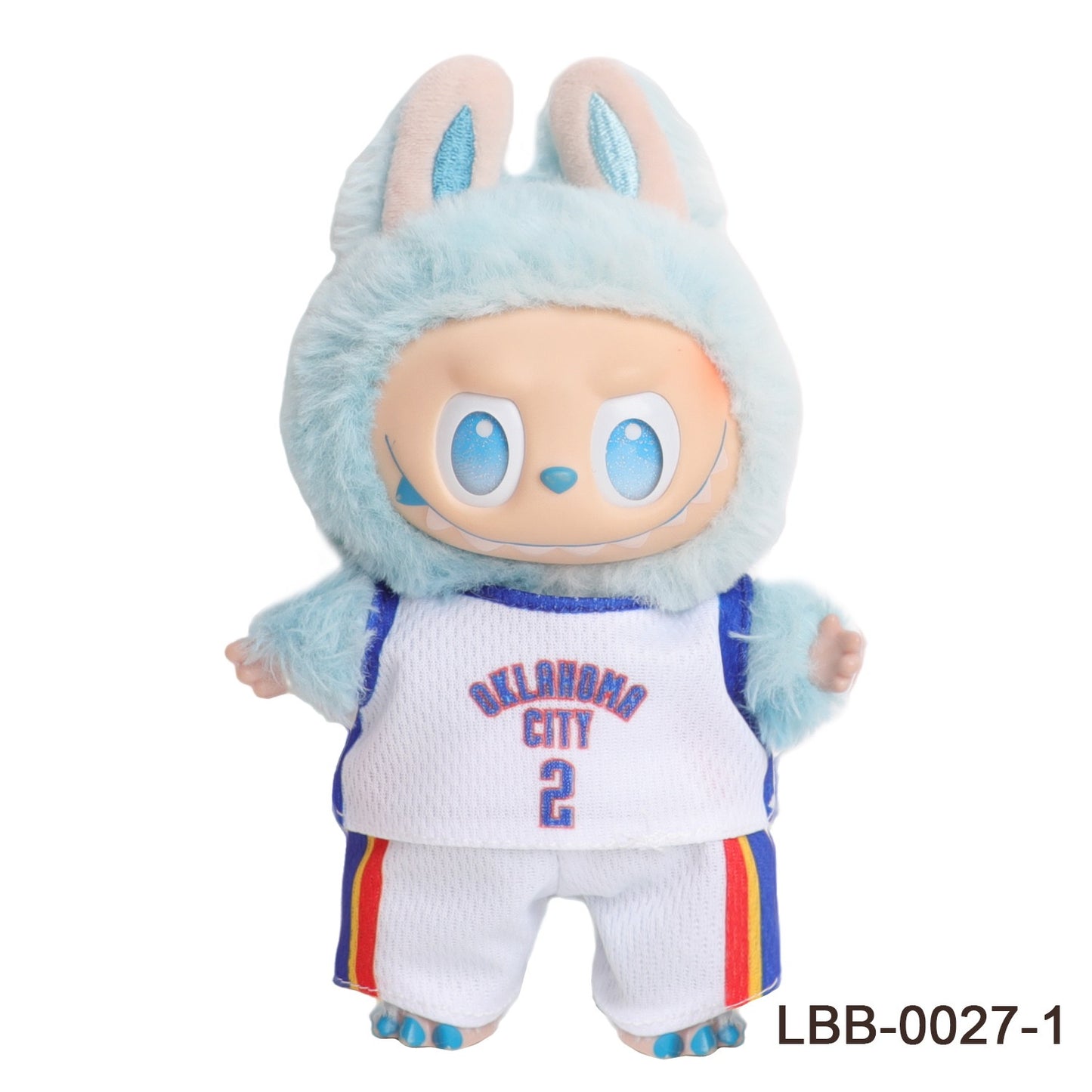 🏀 Labubu Basketball Jersey – Indiana Pacers| Haliburton|Oklahoma City Thunder Outfit