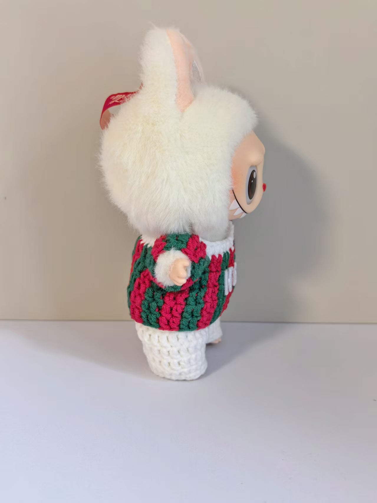 Fluminense Labubu Jersey | Handmade Crochet| Labubu Football Jersey | Perfect Gift | Emotional Support Plush Accessory