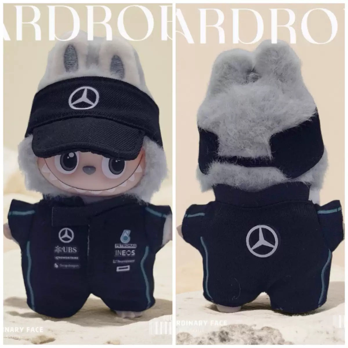 Mini Labubu F1 Outfit| Love for Pin Labubu| Ferrari F1 team| Williams Racing F1 Team| Mercedes Benz| Red Bull| Aston Martin| McLaren| Alpine|HAAS| Perfect Gift