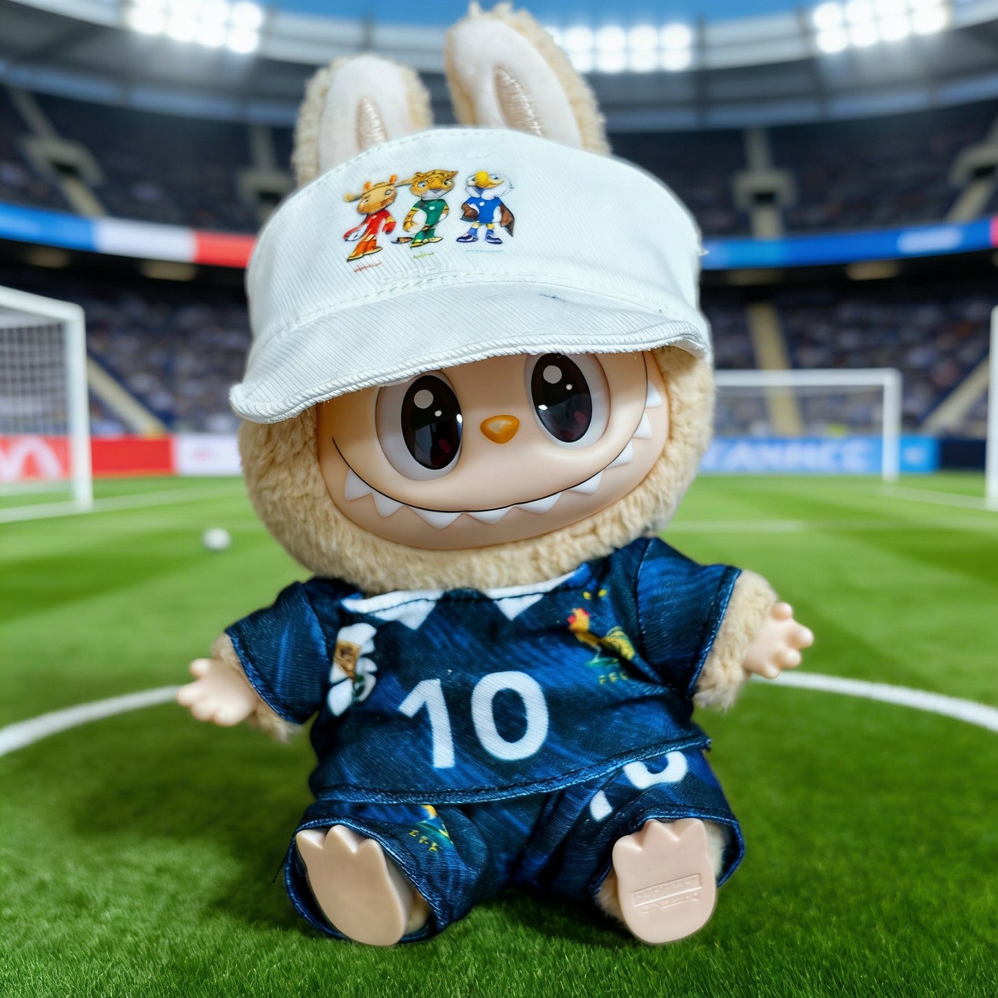 Labubu FIFA World Cup France Soccer Jersey| Birthday Gift| Kids and Teenager Gift