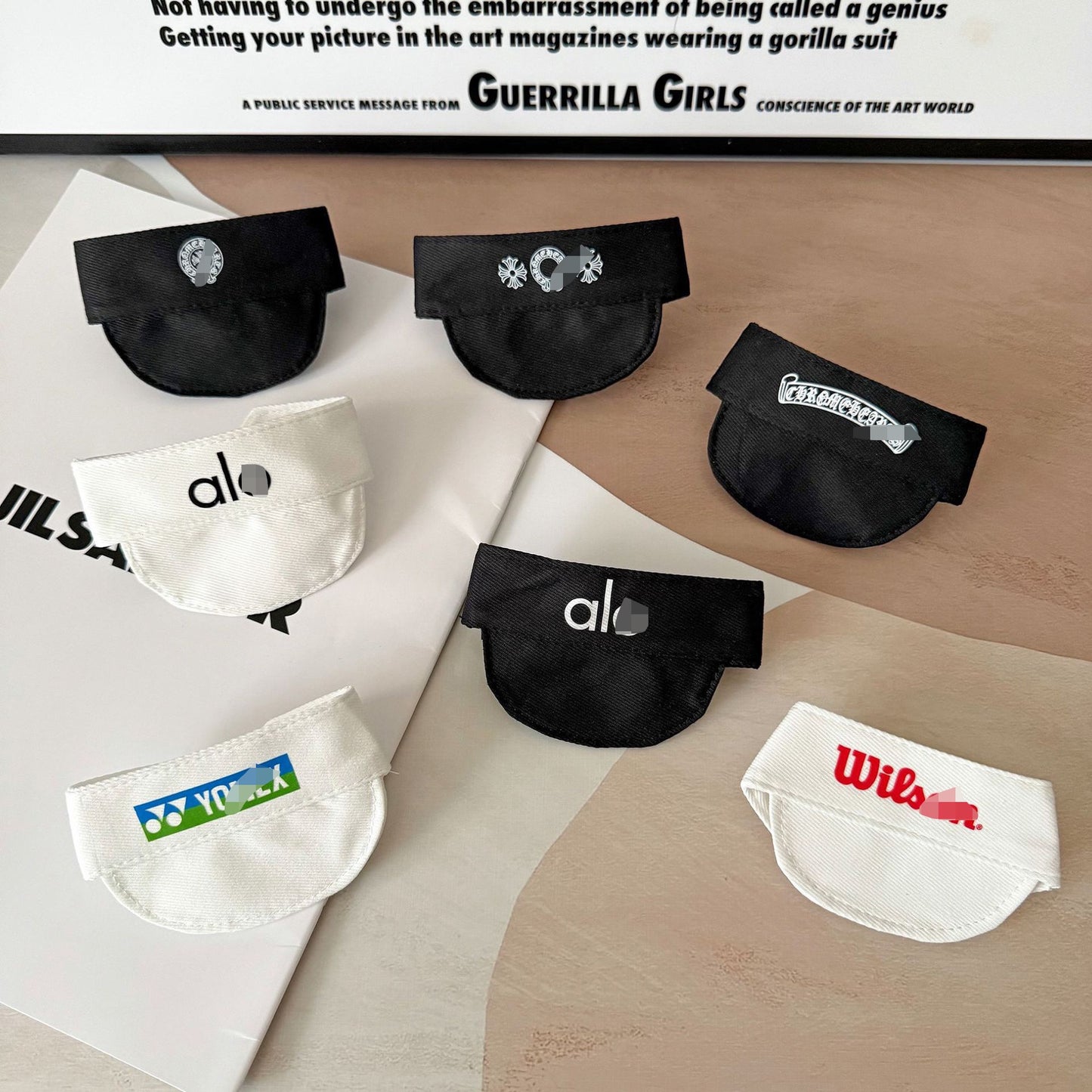 Labubu Cap |Chrome Hearts, alo, Yonex, Wilson| Perfect Gift|Accessories for Labubu Doll