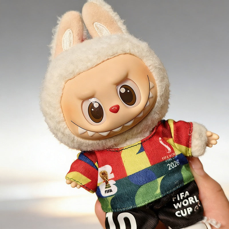 Labubu FIFA World Cup Soccer Jersey| Birthday Gift| Kids and Teenager Gift