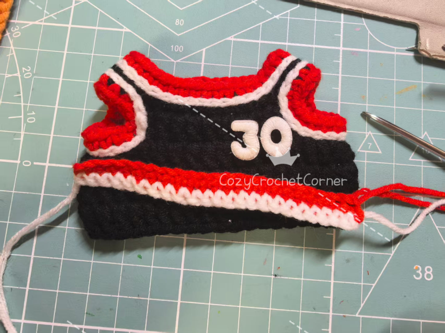 Portland Trail Blazers Labubu Jersey|handmade crochet Outfit |Labubu Basketball| Perfect Gift | Emotional Support