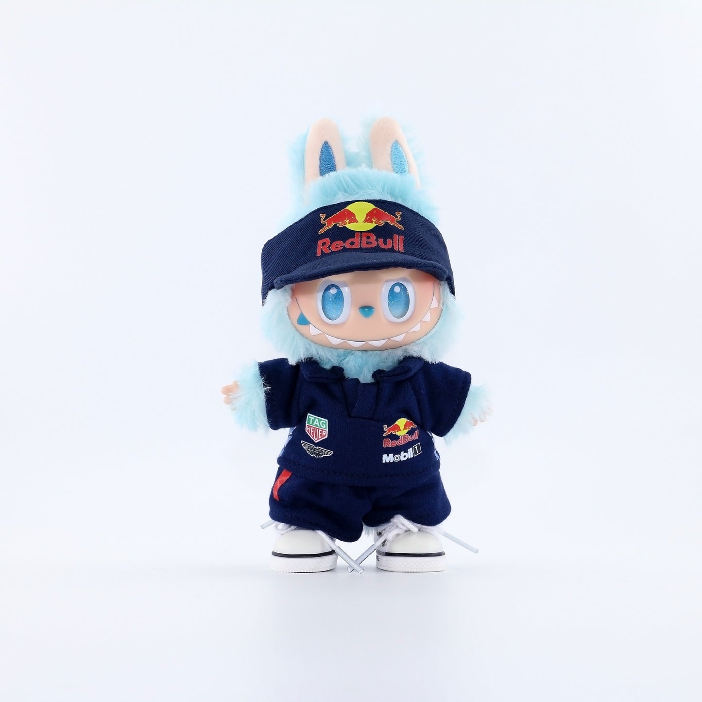 Labubu Formular 1 Car Racer Outfit with Cap| F1 Racer Inspired Outfit |  Birthday Gift| Perfect Gift | Kids and Teenager Gift