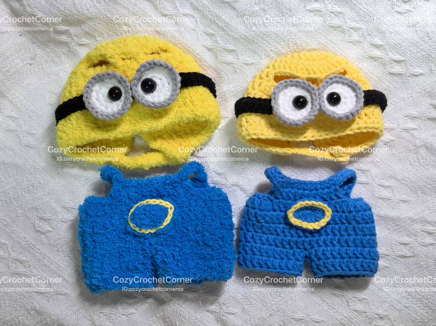 Minions Labubu Outfit|handmade crochet Outfit |Perfect Gift | Kids and Teenager Gift| Emotional Support