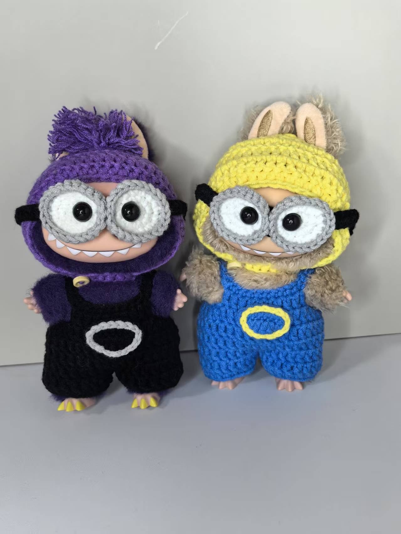 Minions Labubu Outfit|handmade crochet Outfit |Perfect Gift | Kids and Teenager Gift| Emotional Support