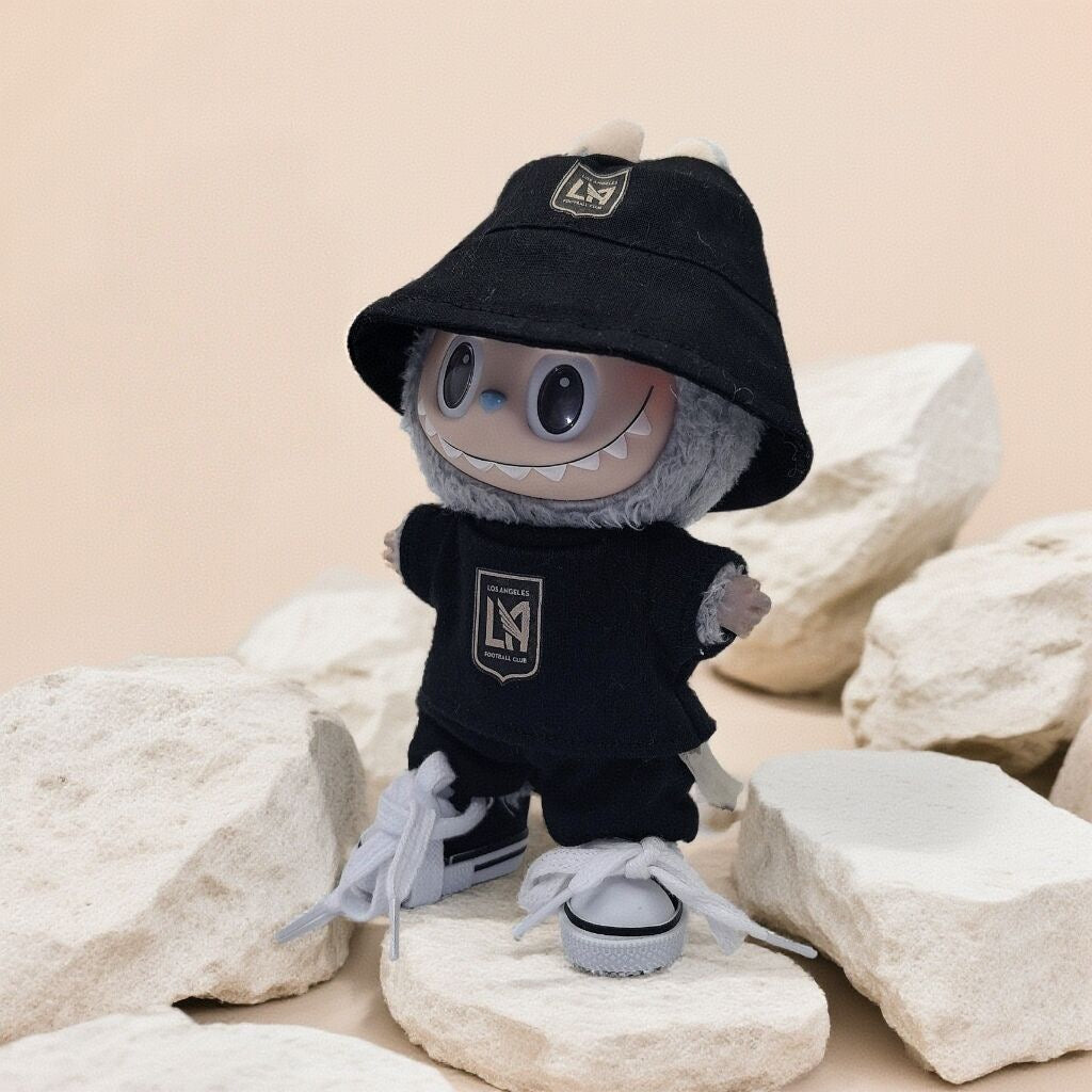 Labubu Los Angeles Football Club Jersey and Hat Set| Football Outfit |Perfect Gift| Kids and Teenager Gift
