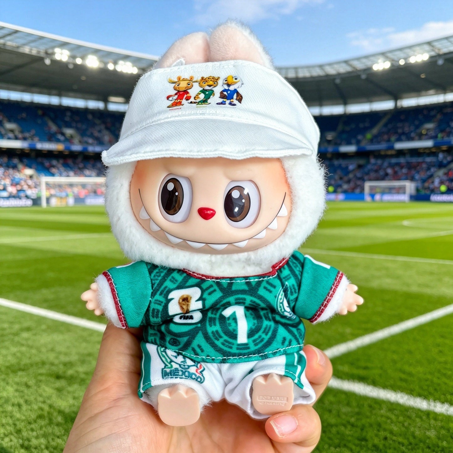 Labubu FIFA World Cup Mexico Soccer Jersey| Birthday Gift| Kids and Teenager Gift