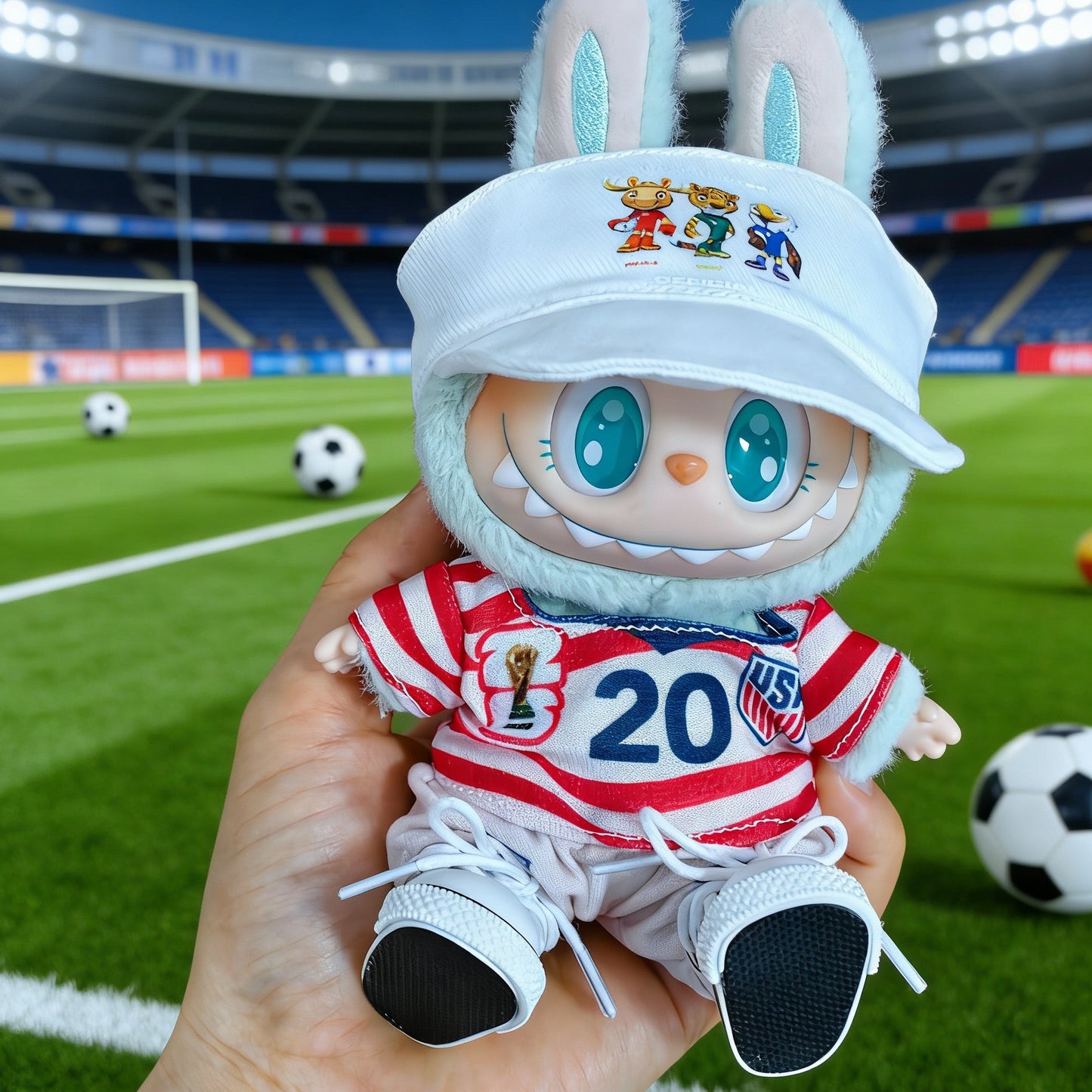 Labubu FIFA World Cup USA Soccer Jersey| Birthday Gift| Kids and Teenager Gift