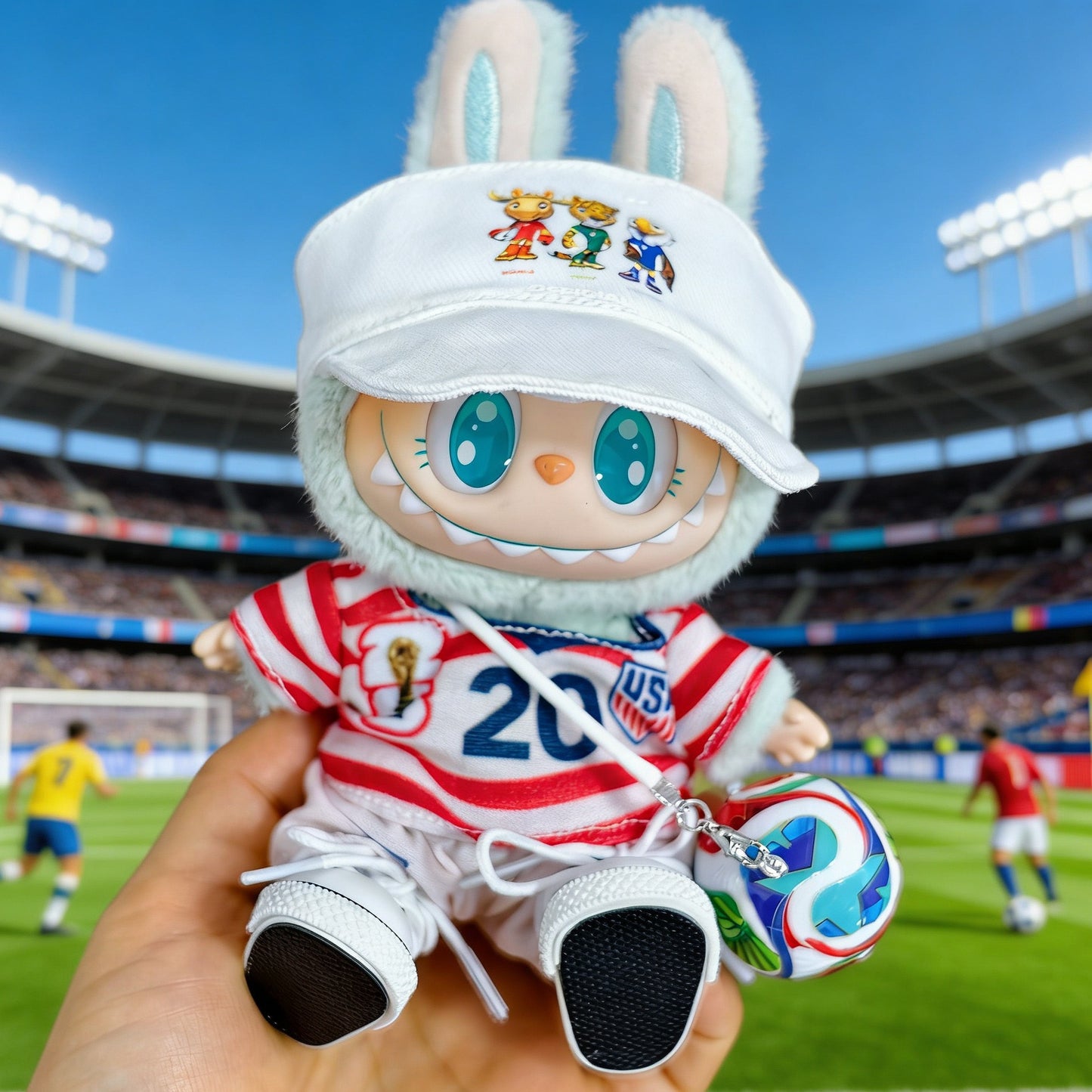 Labubu FIFA World Cup USA Soccer Jersey| Birthday Gift| Kids and Teenager Gift