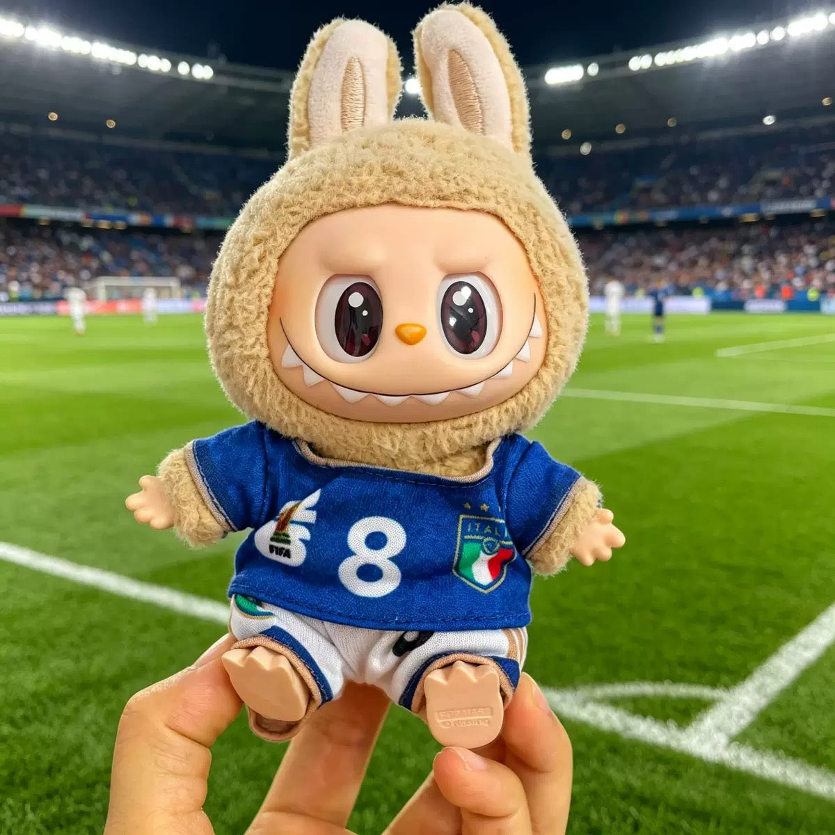 Labubu FIFA World Cup Italy Soccer Jersey| Birthday Gift| Kids and Teenager Gift