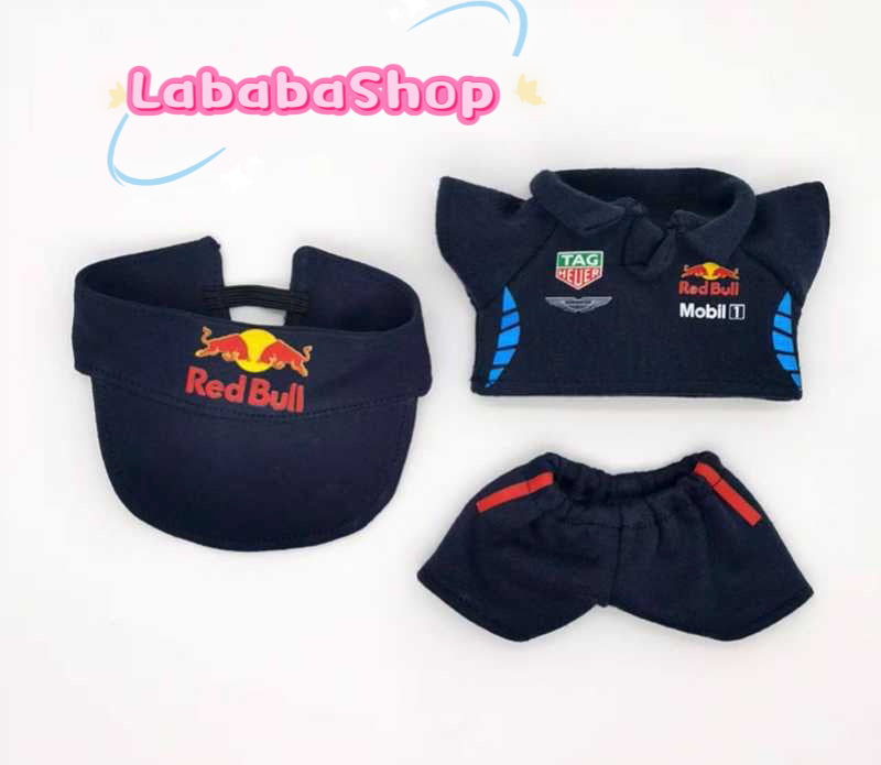 Labubu Formular 1 Car Racer Outfit with Cap| F1 Racer Inspired Outfit |  Birthday Gift| Perfect Gift | Kids and Teenager Gift