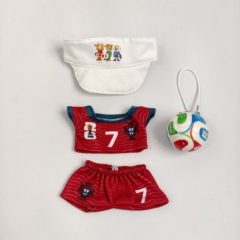 Labubu FIFA World Cup Portugal Soccer Jersey| Birthday Gift| Kids and Teenager Gift