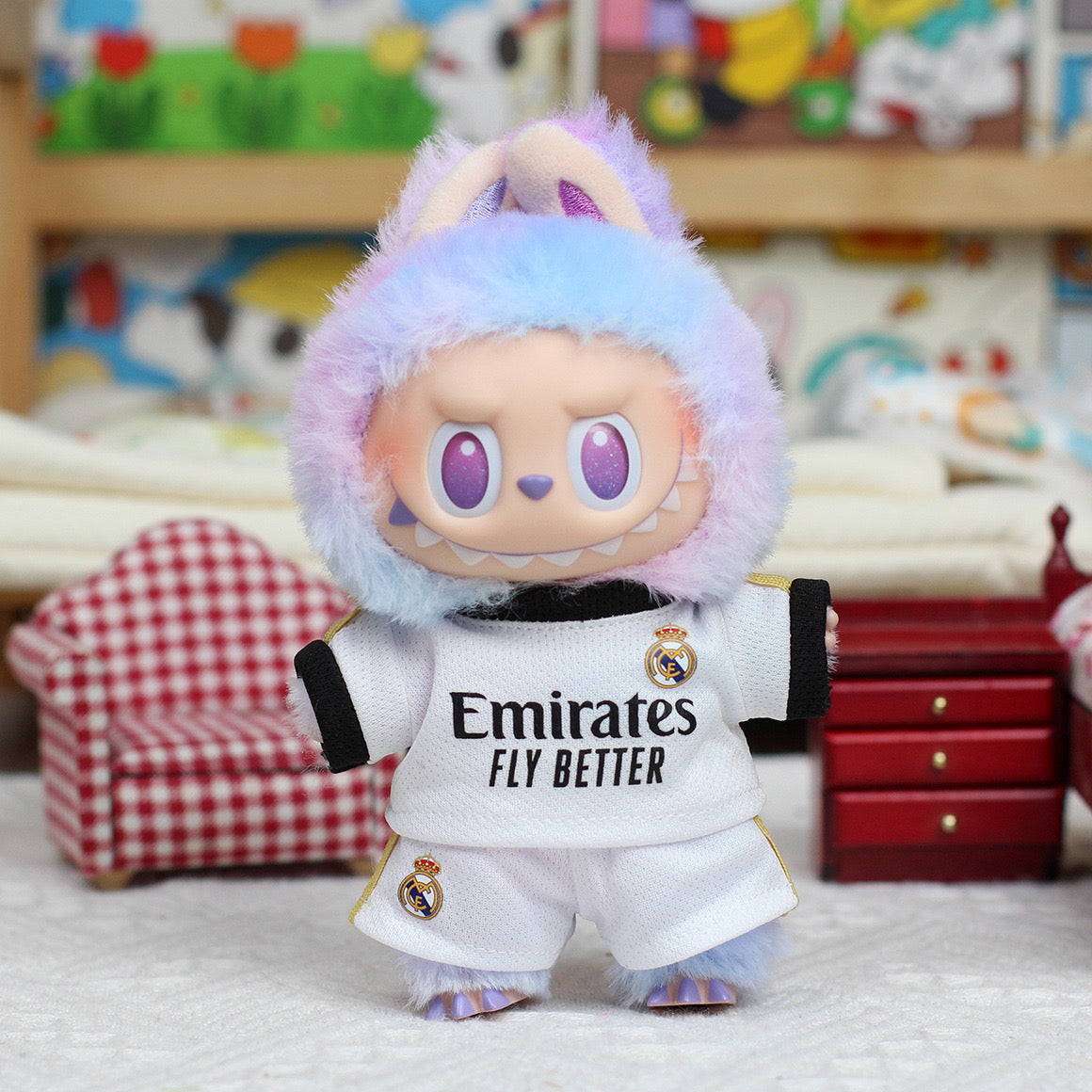 Labubu Soccer Jersey|Ronaldo, Messi  Outfit |  Birthday Gift| Perfect Gift | Kids and Teenager Gift