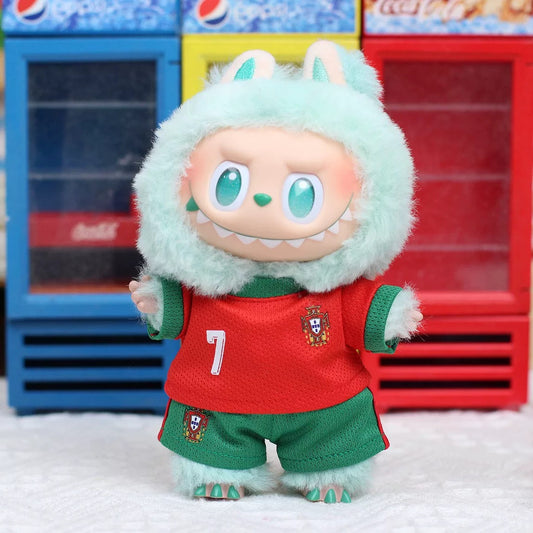 Labubu Soccer Jersey|Ronaldo, Messi  Outfit |  Birthday Gift| Perfect Gift for Her| Kids and Teenager Gift