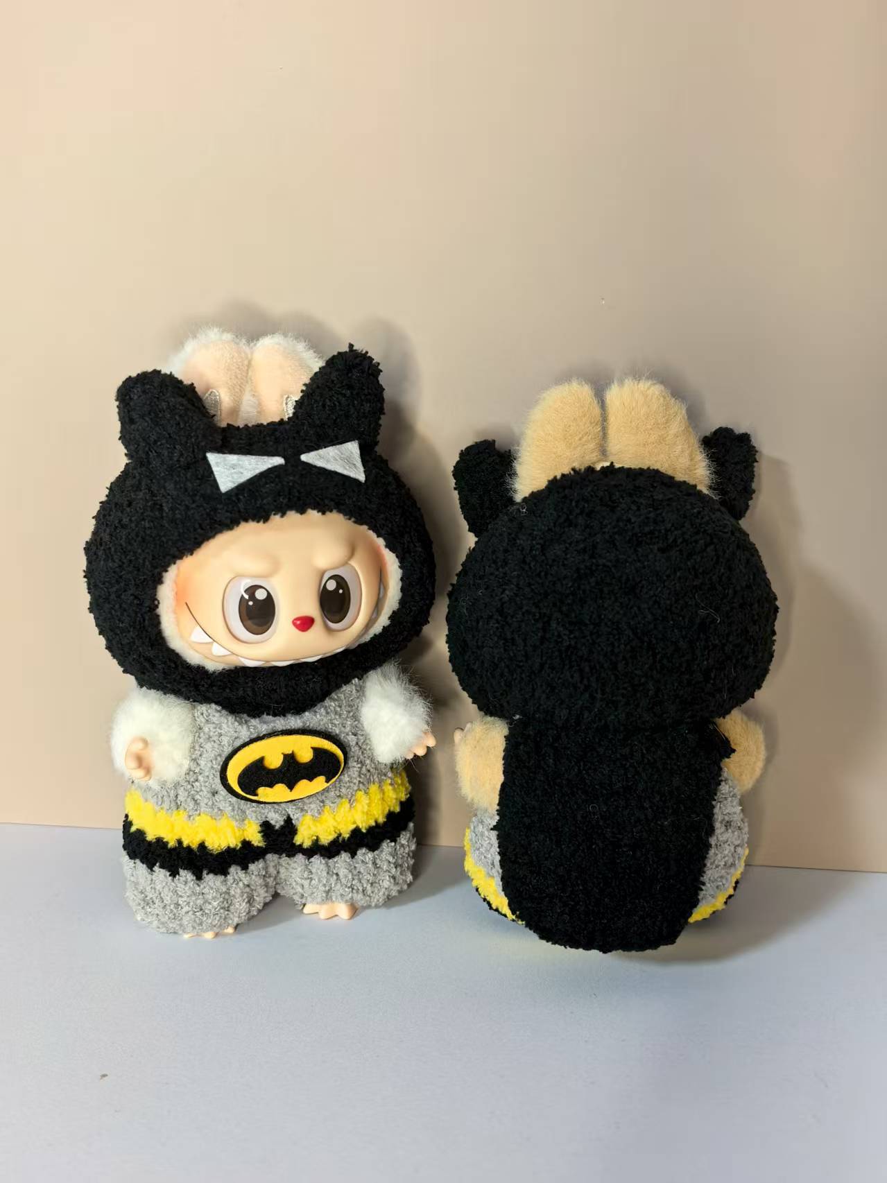 Batman Labubu Outfit|handmade crochet Outfit |Perfect Gift | Kids and Teenager Gift| Emotional Support