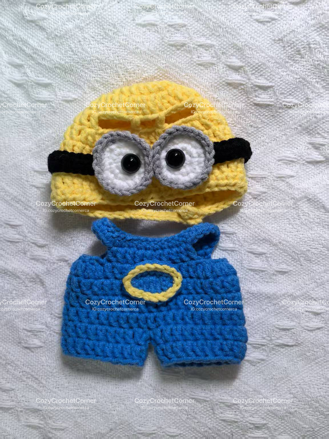 Minions Labubu Outfit|handmade crochet Outfit |Perfect Gift | Kids and Teenager Gift| Emotional Support