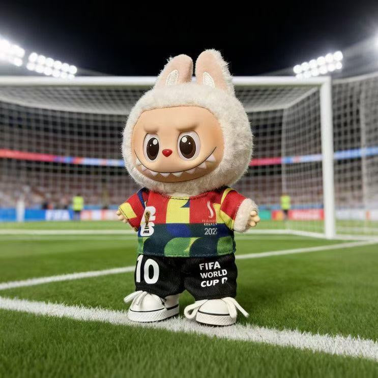 Labubu FIFA World Cup Soccer Jersey| Birthday Gift| Kids and Teenager Gift