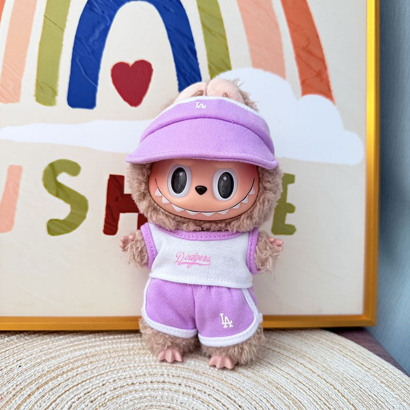 Labubu LA Hat + Dodgers Outfit Set| LA sports Outfit |Multicolors| Perfect Gift| Kids and Teenager Gift