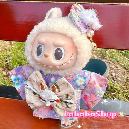 Labubu Kimono Outfit| Japanese Style Outfit | Birthday Gift| Perfect Gift| Kids and Teenager Gift