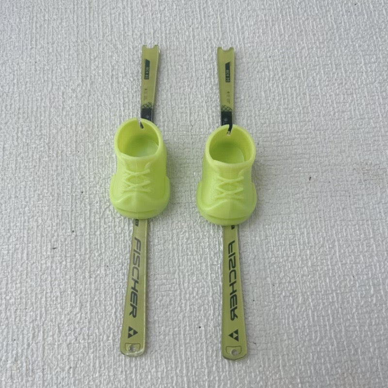 Labubu Skiing Outfit with Skis and googles | Sporty Labubu Inspired | Perfect Gift