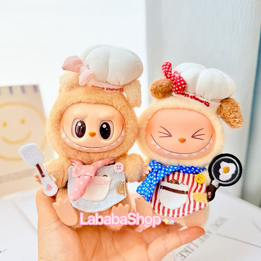 Labubu Chef Outfit| Chef Hat and Apron | Birthday Gift| Perfect Gift | Kids and Teenager Gift| Chef Gift