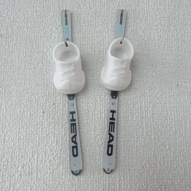 Labubu Skiing Outfit with Skis and googles | Sporty Labubu Inspired | Perfect Gift