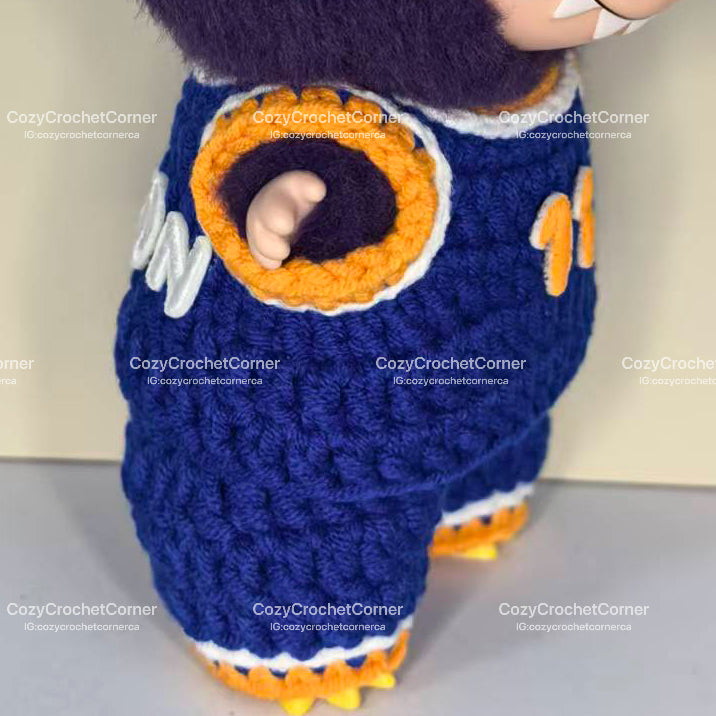 New York Knicks Labubu Jersey|handmade crochet Outfit |Labubu Basketball| Perfect Gift | Emotional Support