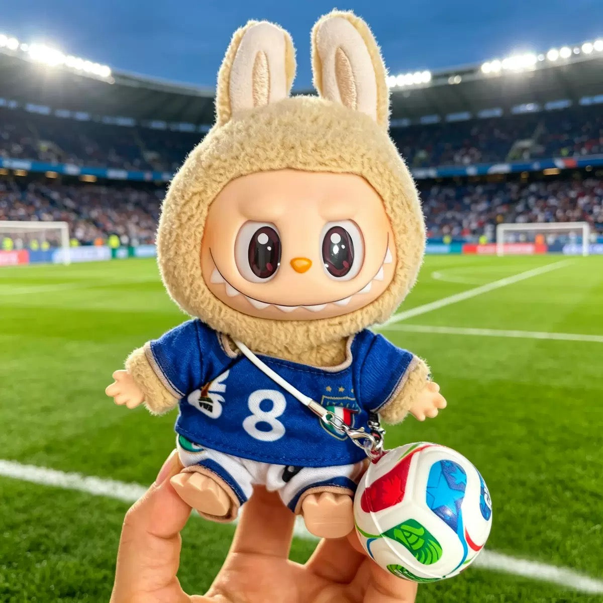 Labubu FIFA World Cup Italy Soccer Jersey| Birthday Gift| Kids and Teenager Gift