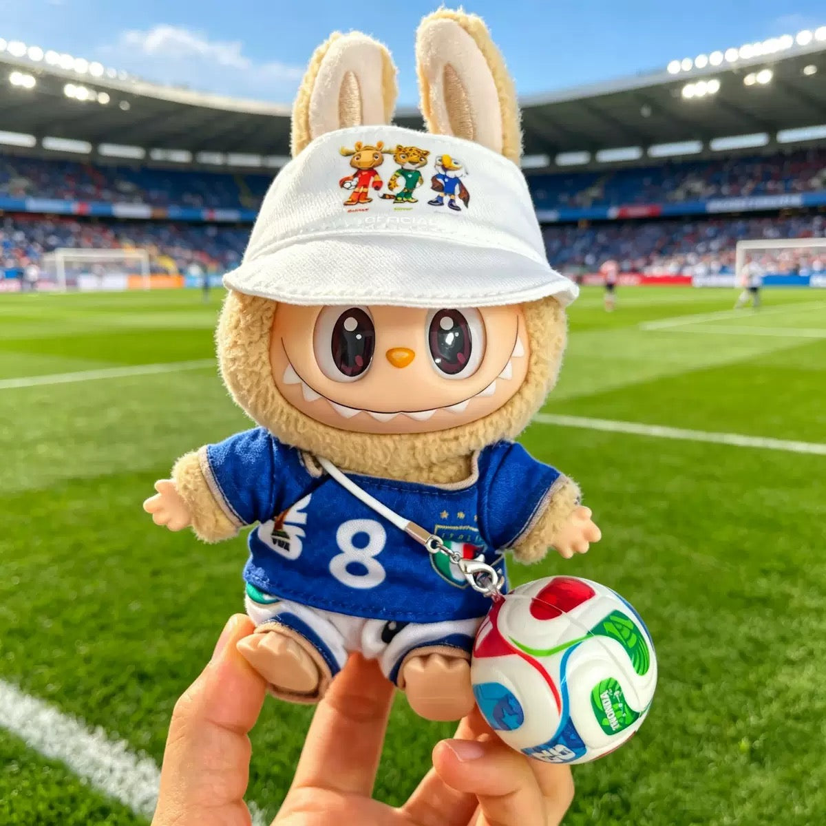 Labubu FIFA World Cup Italy Soccer Jersey| Birthday Gift| Kids and Teenager Gift
