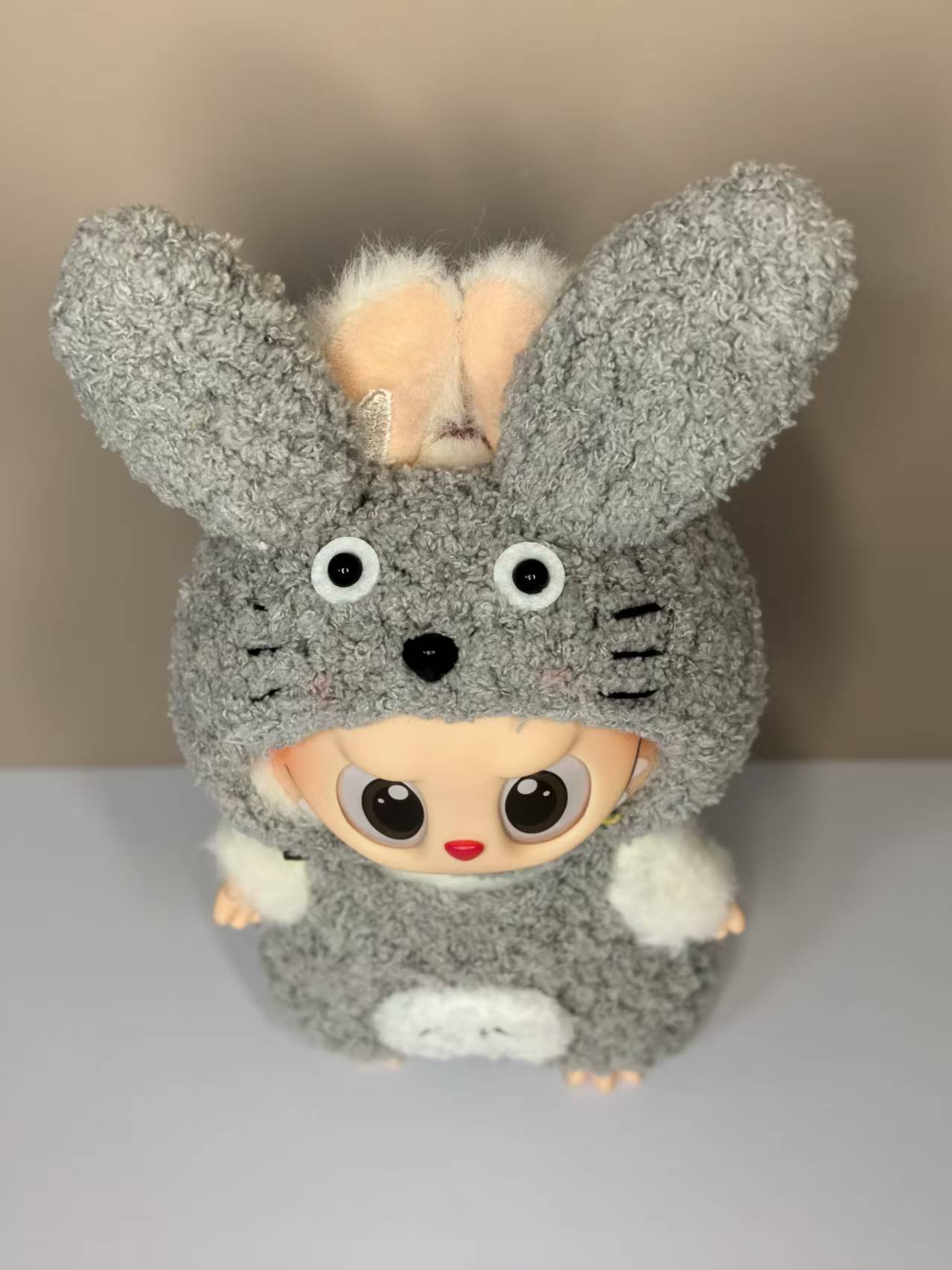 Totoro Chinchilla Labubu Outfit|handmade crochet Outfit |Perfect Gift | Kids and Teenager Gift| Emotional Support