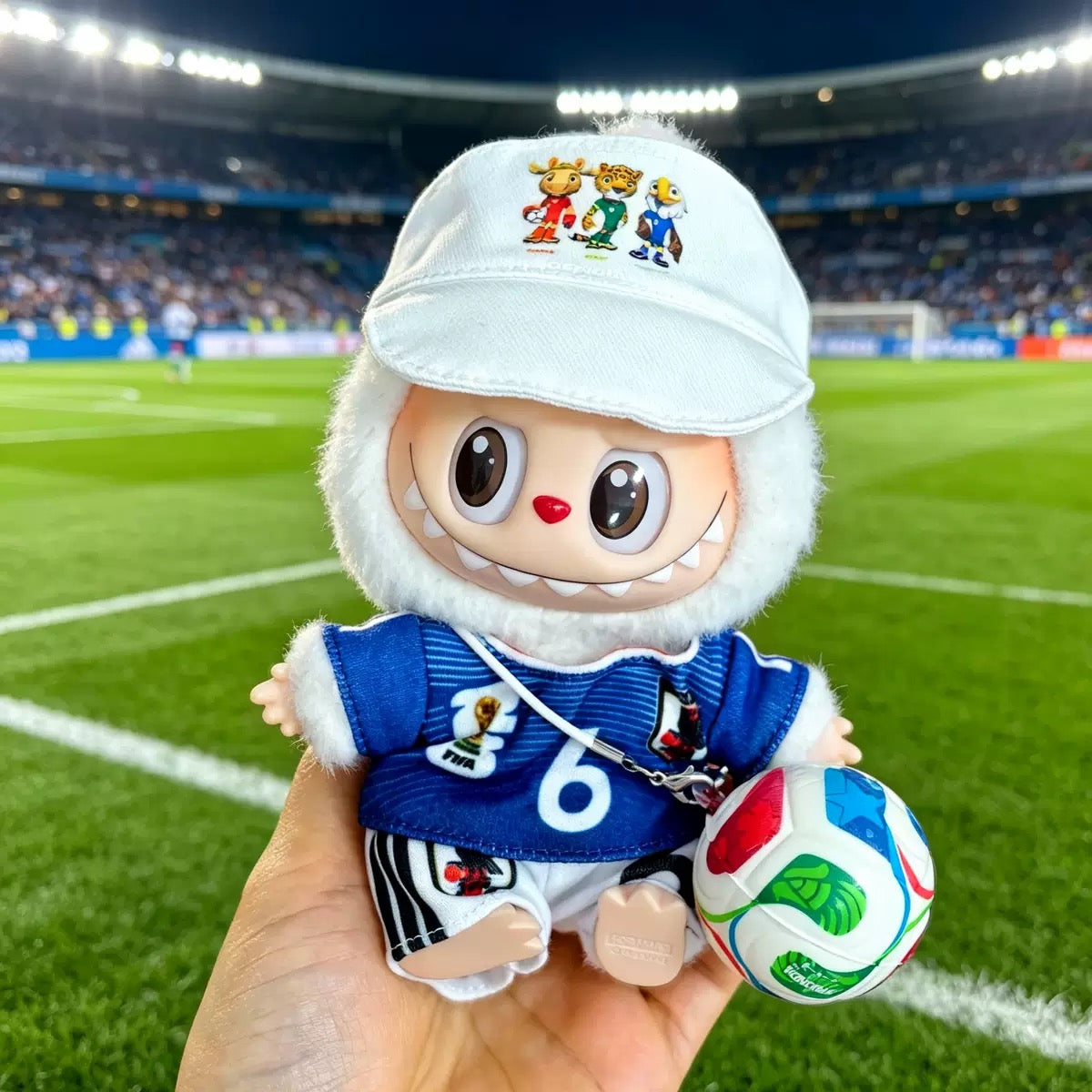 Labubu FIFA World Cup Japan Soccer Jersey| Birthday Gift| Kids and Teenager Gift