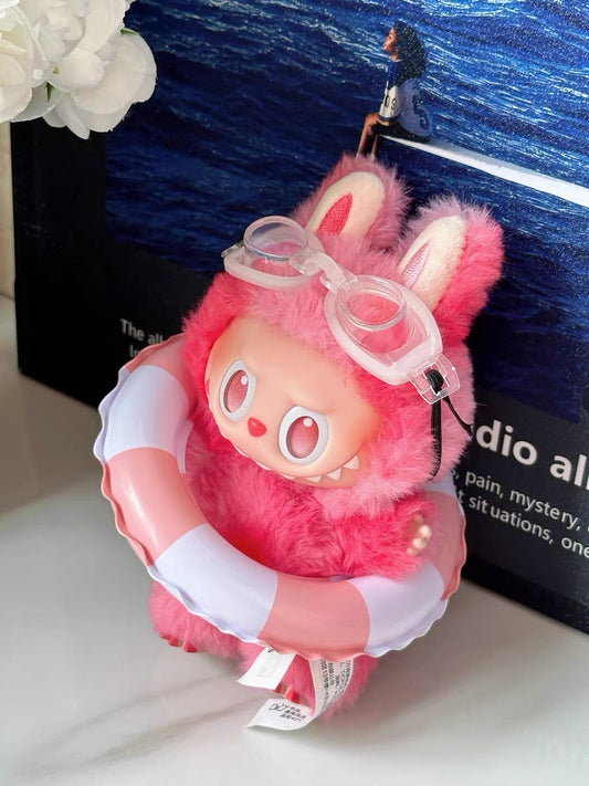 Labubu Swimming Outfit | Swimming Ring and Glasses | Perfect Birthday Gift | Nurse Gift | Emotional Support Plush Accessory