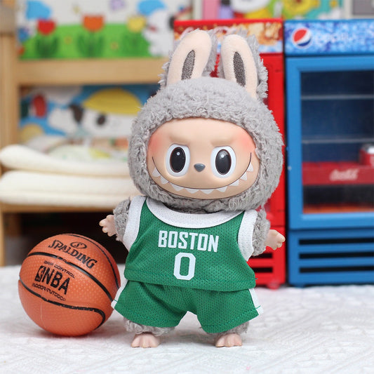 🏀 Labubu Basketball Jersey – Boston | Warriors | Spurs | Lakers | Nuggets | Struggle Outfit