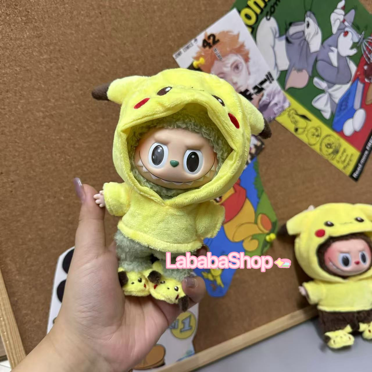 Labubu Pikachu Outfit | Birthday Gift | Perfect Gift for Kids & Teens | Cute Collectible Costume
