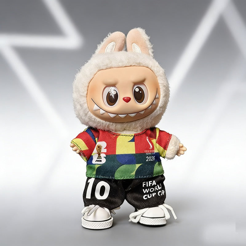 Labubu FIFA World Cup Soccer Jersey| Birthday Gift| Kids and Teenager Gift
