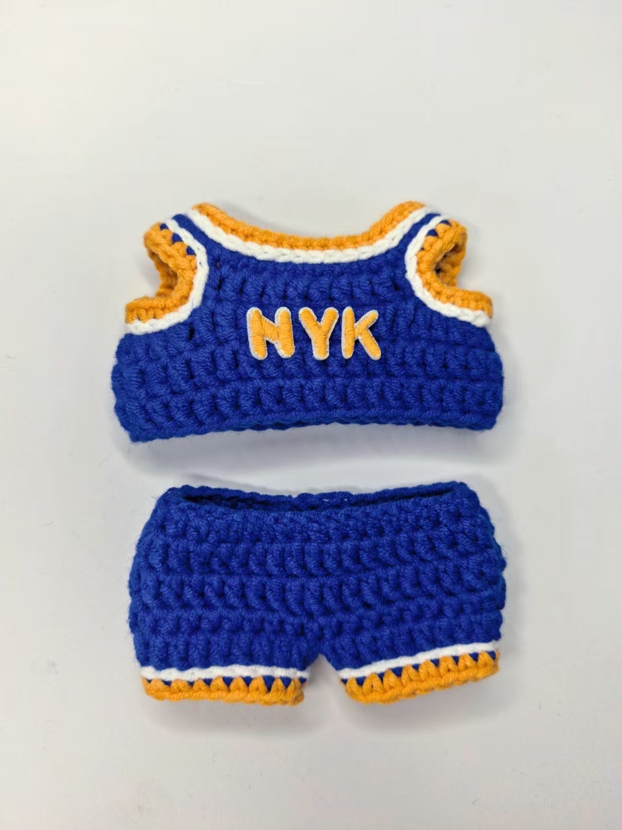 New York Knicks Labubu Jersey|handmade crochet Outfit |Labubu Basketball| Perfect Gift | Emotional Support
