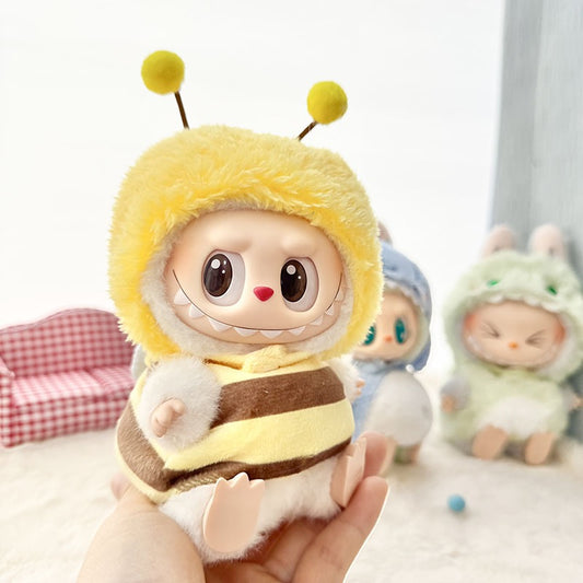 Bee  Labubu Outfit | Plush Outfit | Birthday Gift | Perfect Gift for Kids, Teens & Animal Lovers 🧸