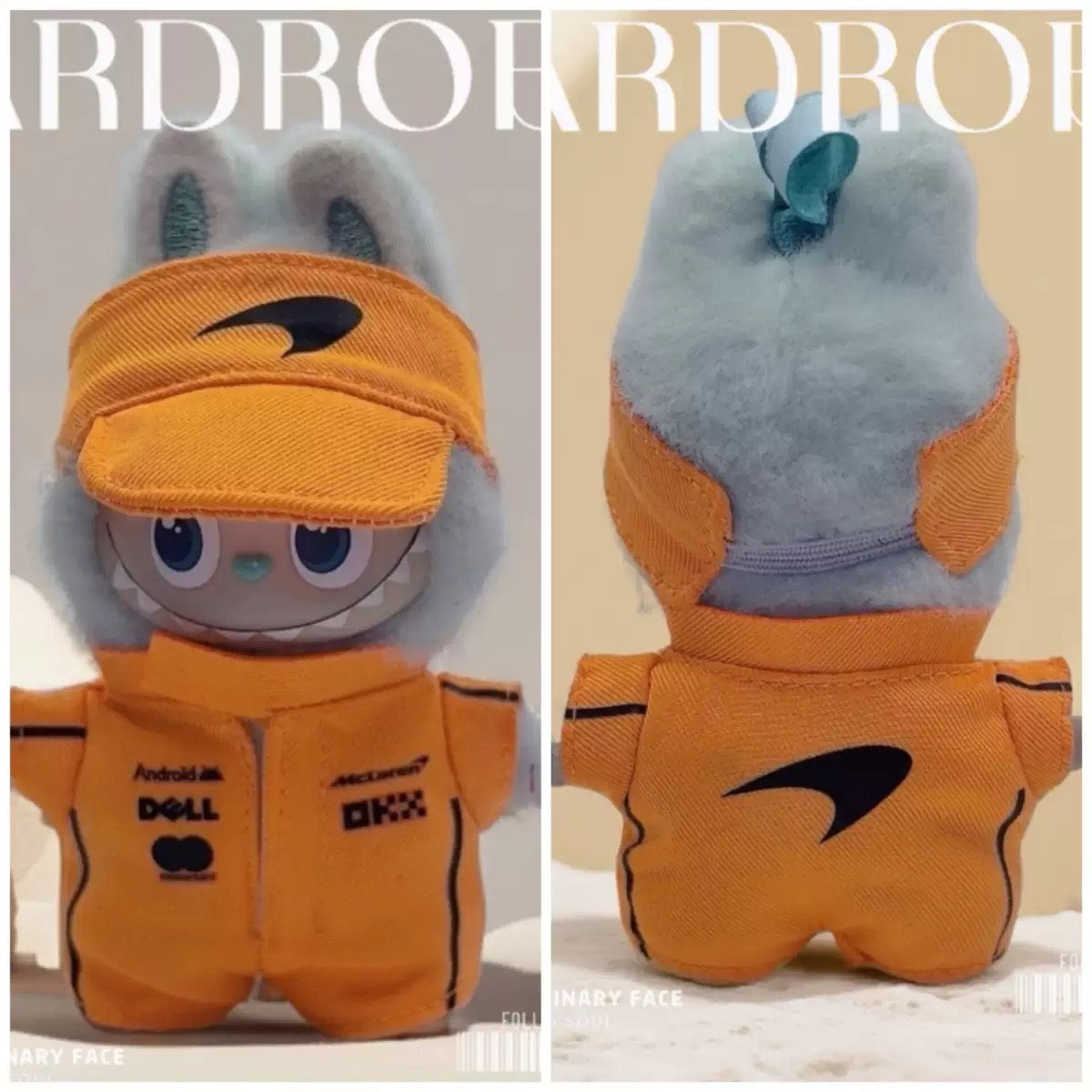 Mini Labubu F1 Outfit| Love for Pin Labubu| Ferrari F1 team| Williams Racing F1 Team| Mercedes Benz| Red Bull| Aston Martin| McLaren| Alpine|HAAS| Perfect Gift