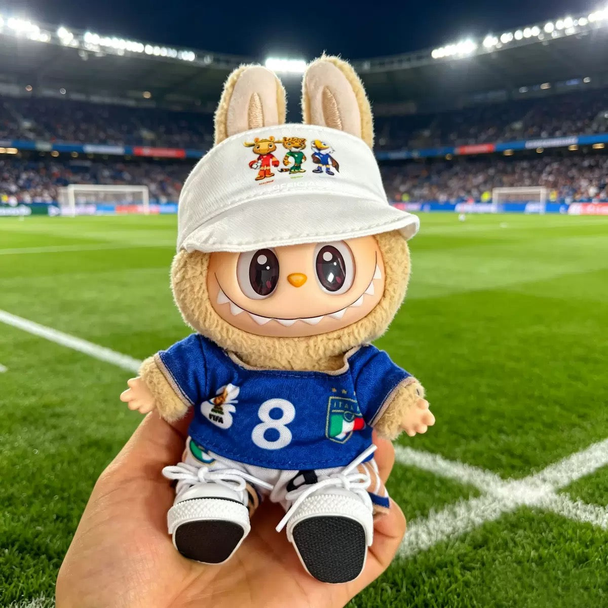 Labubu FIFA World Cup Italy Soccer Jersey| Birthday Gift| Kids and Teenager Gift