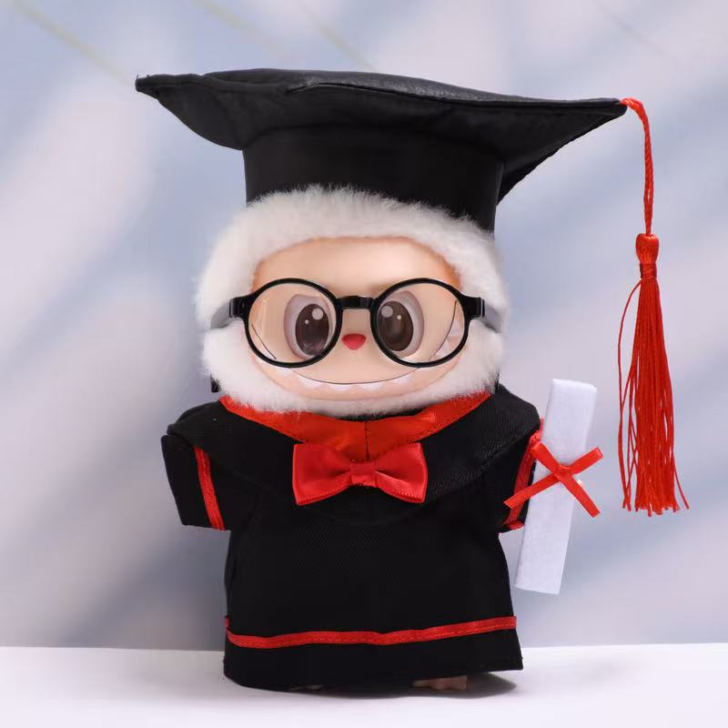 Labubu Graduation Gown and Hat Set| Graduation gown| Perfect Gift | Graduation Gift| Kids & Teenager Gift